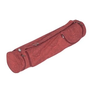 Bodhi Yoga Bodhi Maharaja ASANA BAG pamučna torba za prostirku za jogu Boja: Dark Red, Dužina: 60 cm