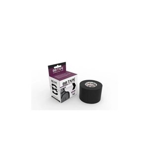 BB Tape H20 kineziološka ekstra vodootporna traka 5 cm Boja: crna