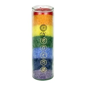Phoenix Import Yogi & Yogini Chakra svijeća s eteričnim uljima 7 čakri