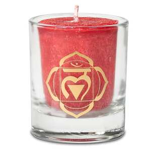 Phoenix Import Phoenix Chakra svijeća s eteričnim uljima 1 kom Boja: 1. čakra - crvena