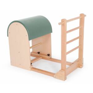 Elina Pilates Ladder Barrel s drvenom bazom Boja: zelena