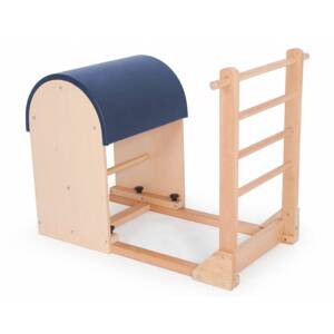 Elina Pilates Ladder Barrel s drvenom bazom Boja: plava