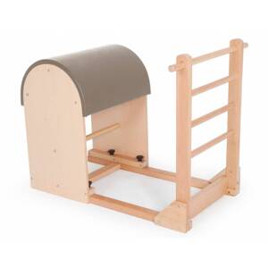 Elina Pilates Ladder Barrel s drvenom bazom Boja: smeđa