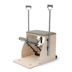 Elina Pilates Combo Chair stolica s drvenom bazom Boja: Elite Iceberg Green