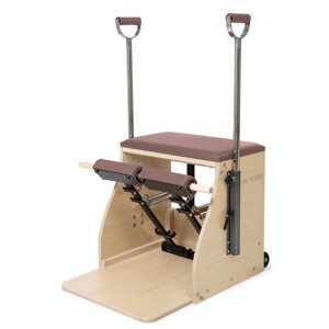Elina Pilates Combo Chair stolica s drvenom bazom Boja: Aged Rose