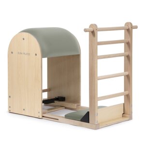 Elina Pilates Ladder Barrel s drvenom bazom Boja: Elite Iceberg Green
