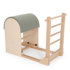 Elina Pilates Ladder Barrel s drvenom bazom Boja: Iceberg Green