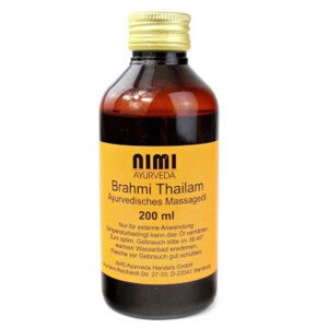 Sat Nam Brahmi Thailam – Ayurvedsko ulje za masažu glave i tijela Kapacitet: 200 ml