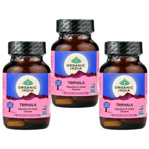 Organic India Triphala kapsule za detoksikaciju tijela set od 3 x 60 kom