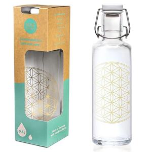 Phoenix Import Soulbottle staklena boca sa simbolom Cvijet života / lotos 600 ml Vrsta: Cvijet života