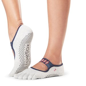 Toesox Fulltoe Mia Grip neklizajuće čarape  (Yonder) Veličina: S 36-38