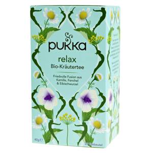 PUKKA Herbs Ayurvedski organski čaj Relax s kamilicom 20 kom
