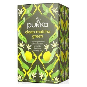 PUKKA Herbs Ajurvedski organski čaj Clean Matcha Green 20 vrećica