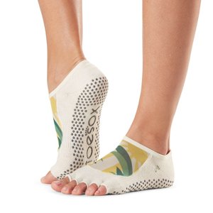 Toesox HalfToe Luna protuklizne čarape (Soleil) 2. akosť: Rozbalené S 36-38 v náhradnom obale