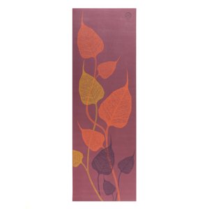 Bodhi Yoga Bodhi Leela Mandala dvobojna prostirka za jogu 4 mm Boja: crvena