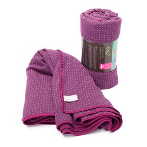 Bodhi Yoga Ručnik GRIP Bi-Color 183 x 61 cm Boja: boja patlidžana
