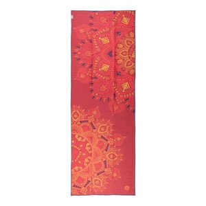 Bodhi Yoga Bodhi ručnik za jogu GRIP SAFARI SARI 183 x 61 cm Boja: Mandalas Red