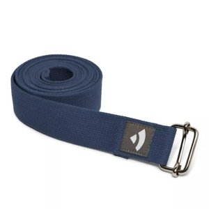 Bodhi Yoga Joga remen ASANA BELT s kliznom kopčom 250 cm Boja: tamno plava