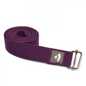 Bodhi Yoga Joga remen ASANA BELT s kliznom kopčom 250 cm Boja: ljubičasta