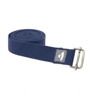 Bodhi Yoga Joga Remen ASANA BELT PRO s metalnom kopčom 3 m Boja: tamno plava
