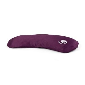 Bodhi Yoga Bodhi meditacijski jastuk za oči OM s organskom lavandom 23 cm Boja: boja patlidžana