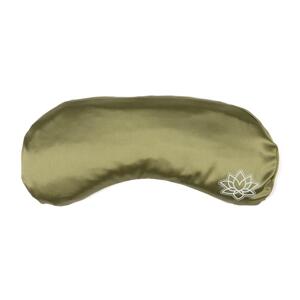 Bodhi Yoga Bodhi svileni meditacijski jastuk za oči s lavandom 24 cm Boja: maslinasta (zelena)