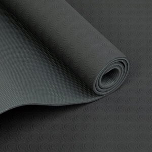 Bodhi Yoga Bodhi Lotus Pro TPE meka prostirka za jogu 183 x 60 cm x 6 mm Boja: siva