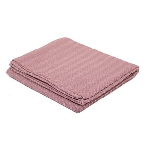 Bodhi Yoga Nidra pamučni pokrivač za jogu 150 x 200 cm Boja: boja patlidžana