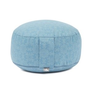 Bodhi Yoga Bodhi Maharaja Rondo - Jastuk za meditaciju 32 x 20 cm Boja: Faded Denim Blue, Punjenje: pir