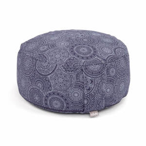 Bodhi Yoga Bodhi Maharaja Rondo jastuk za meditaciju Mandala (tamnoplavi) 32 x 20 cm Punjenje: pir