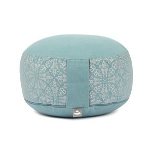 Bodhi Yoga Bodhi Maharaja Rondo - Jastuk za meditaciju 32 x 20 cm Boja: Mineral Blue, Punjenje: pir