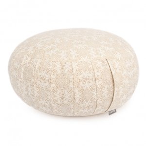Bodhi Yoga Bodhi Zafu jastuk za meditaciju Maharaja 34,5 x 19,5 cm - pir Boja: bež