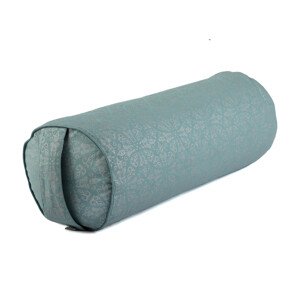 Bodhi Yoga Bodhi Maharaja Valjak za jogu, Kolekcija Maharaja 65 x 23 cm Boja: Mineral Blue + Silver, Punjenje: pir