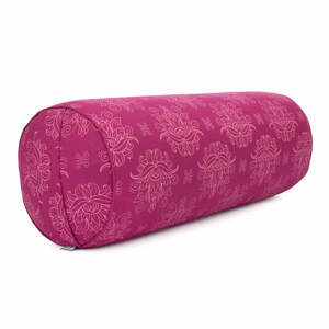 Bodhi Yoga Bodhi Maharaja Valjak za jogu Lotus Berry (roza) 65 x 23 cm Punjenje: kapok