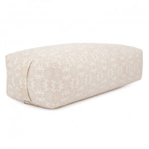 Bodhi Yoga Bodhi Salamba Maharaja Bolster valjak za jogu (ecru) 64x25x17 cm Punjenje: pir