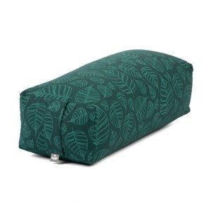 Bodhi Yoga Bodhi Salamba Maharaja jastuk za jogu, 64 x 25 x 17 cm - piramidalni Boja: Bodhi Leaves / deep green