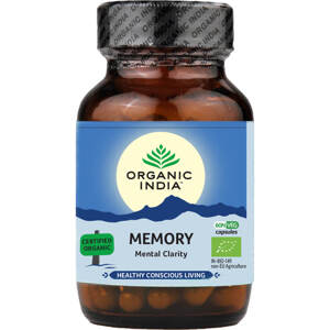 Organic India Memory kapsule 60 kom memorija, koncentracija