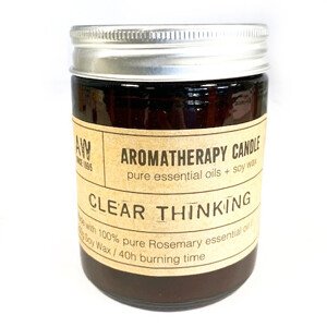 Ancient Wisdom Aromaterapijska svijeća od soje s eteričnim uljima Clean Mind 200 g