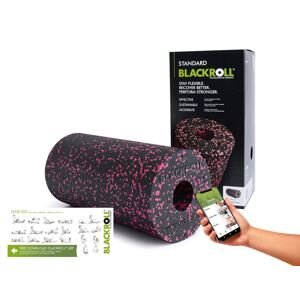 Valjak za masažu BLACKROLL standardni glatki 30 x 15 cm Boja: ružičasta