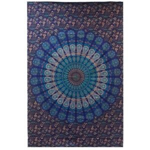Ancient Wisdom Flexity plahta za zid / deka za krevet Mandala 130 x 200 cm