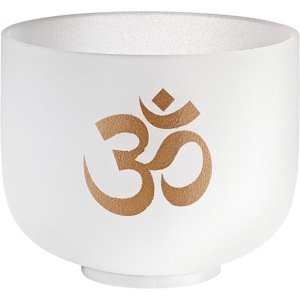 MEINL Sonic Energy Crystal Singing Bowl Om 20,3 cm 432 Hz C#5 s čekićem