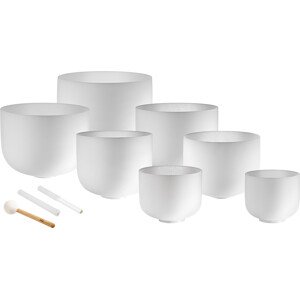 MEINL Sonic Energy Chakra Set kristalnih zdjela prema tonovima čakri 7 kom., 432 Hz