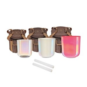 MEINL Sonic Energy Essence Crystal Set od 3 kristalne zdjele Ton: E4,H3,G3