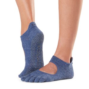 Protuklizne čarape Toesox Fulltoe Bellarina - Sezonske novosti Boja: Navy, Veličina: S 36-38