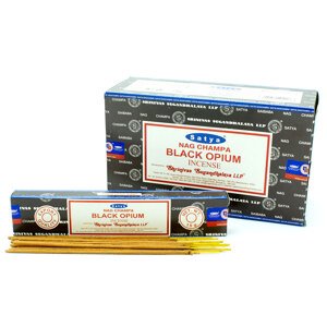 Ancient Wisdom AWG Satya mirisni štapići Black Opium crni opijum 15 g