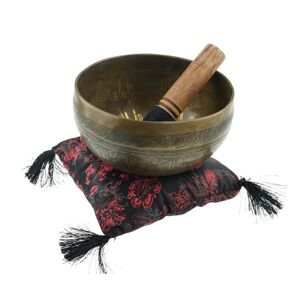 Bodhi Yoga Bodhi tibetanska pjevajuća zdjela 16 cm - Drvo života ručno izrađena C#