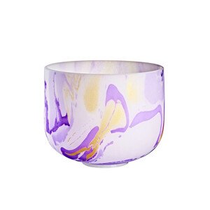 MEINL Sonic Energy Marble Set kristalnih zdjelica u boji prema tonovima čakri 7 kom, 432 Hz Vrsta: Fialová, B4, Korunná čakra