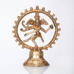 Bodhi Yoga Bodhi Nataraja statua od mesinga 15 cm