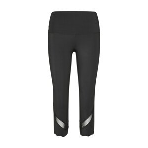 Bodhi Niyama Essentials 3/4 Mesh Capri tajice za jogu i fitnes crne Veličina: XS