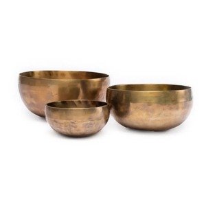 Phoenix Import Tibetanska pjevajuća zdjela Nada Yoga 10-50 cm, ručni rad Promjer: 15 cm